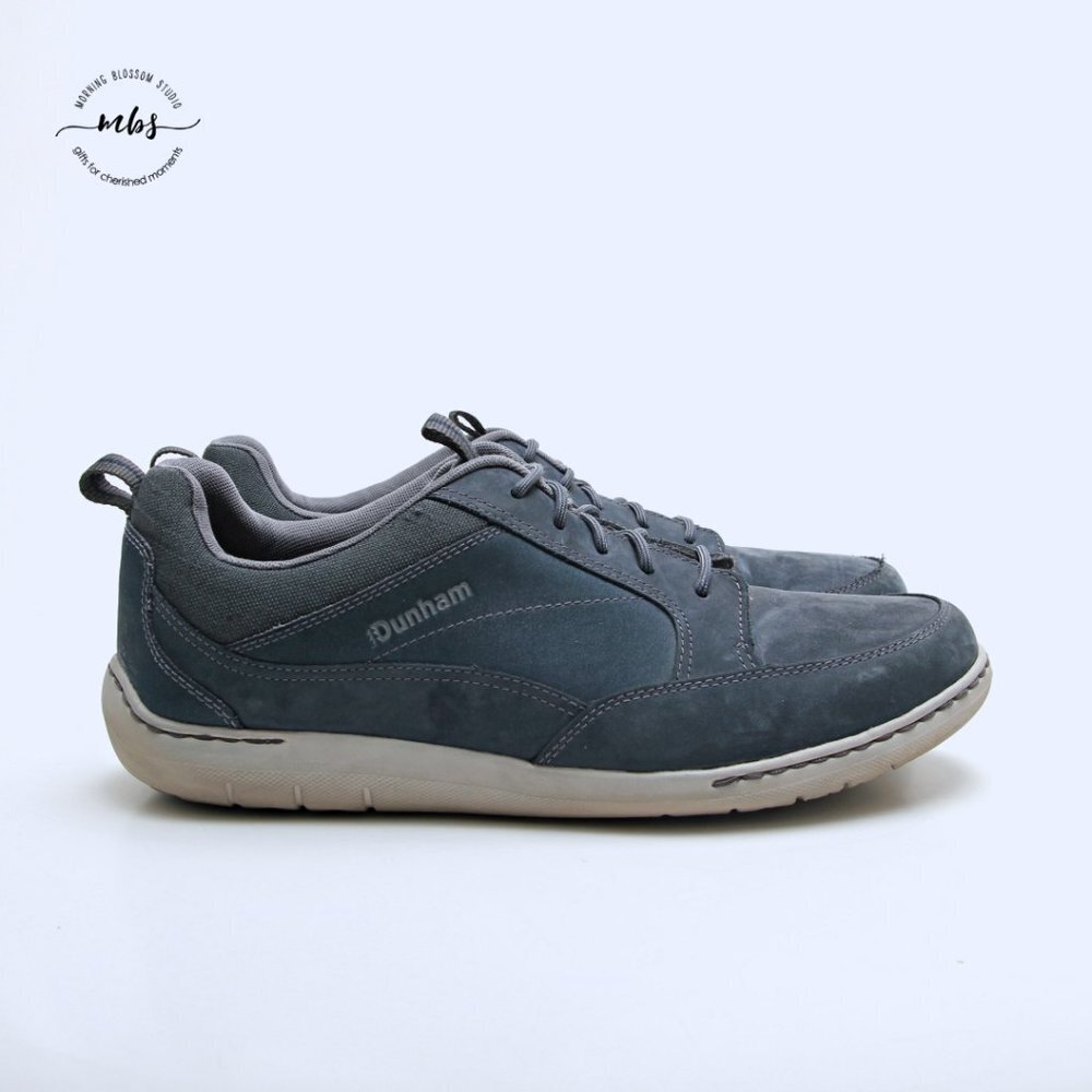 Dunham Fitsmart Low Top Sneakers in Blue Men Size 12‎